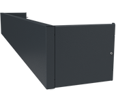 Tapa de cajón de persiana atole 270 cm - gris antracita ral7016