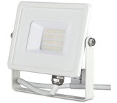 Foco proyector led 20w smd samsung chip cuerpo blanco vt-20 - 3000k