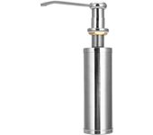 Dispensador de jabón de acero inoxidable de 300 ml con bomba para fregadero de cocina doméstico