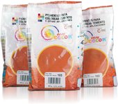 Kits tres bolsas de 800g. easy color pigmento rojo 103. pigmento rojo para cemento, mortero y hormigón.