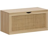Baúl mueble auxiliar bong color pino 80x40x40 cm