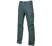 U-power st071rj-62 - pantalón de trabajo vaquero / jeans gama smart modelo traffic rust jeans talla 62