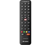 Meliconi control 2+ mando a distancia ir inalámbrico tv, receptor de televisión botones