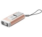 Linterna de seguridad ledlenser k6r dorada
