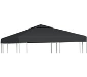 Maison exclusive - cubierta de repuesto de cenador 310 g/m² gris oscuro 3x3 m