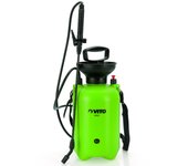 Pulverizador vito 5l 60cm mango lanza 1,20m manguera presión manual pulverizar y chorro verduras y jardines