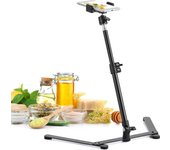 Trípode ajustable para teléfono móvil - soporte de mesa estable para transmisiones en vivo, clases online, dibujo y demostraciones de cocina