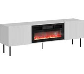 Mueble tv charlotte 210, blanco, 180x58x42cm