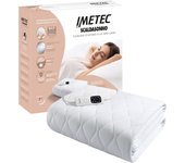 Imetec 16728 manta eléctrica y almohadilla calentador de cama eléctrico 150 w blanco tela