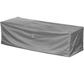 Mehr garten - funda premium para sofá lounge de 3-4 plazas: 245(l)x100(d)x80(h) cm i funda protectora robusta para sofá de jardín, impermeable y