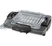 Delonghi bq 60.x parrilla mesa eléctrico 1900w negro, gris barbacoa
