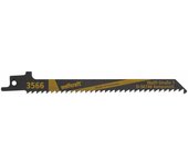 Wolfcraft 3566000 - hojas de sierra de sable cv /madera contrachapeada plastico / corte fino y rapido pendular 130 mm
