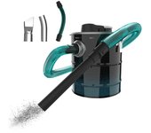 Cecotec aspirador de cenizas conga ash 4000 advance. 1200 w ultrapower technology 18 kpa 20 l extreme suction tubo resistente depçosito de acero