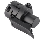 Accesorios de adaptador de manillar, accesorios de poste plegable para scooter, base de varilla plegable, compatible con scooter eléctrico ninebot 9 g