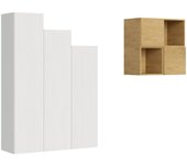 Composición de pared para salón a33 an.120 al.173,6