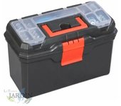 Caja de herramientas de plástico 41x20x18 cm ideal para almacenamiento y organización de herramientas de tamaño medio