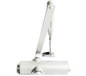 Cierrapuertas telesco delta 1800 sin retención blanco