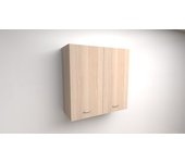 Mueble de pared para drenaje de vajillas al 90xl 60xp 33 completo con escurridores para vajillas de acero inoxidable roble