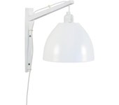 Aplique tosel kran celica metal arqueado madera blanca d30 x h30 cm