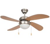 Ventilador de techo niza 50w 4 aspas natural ø106 cm