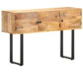 Aparador | aparador de comedor | armario de cocina de madera maciza de mango 116x35x75 cm cfw13622