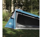 Tienda de campaña túnel para 2 personas impermeable azul v6472 2 personas / azul