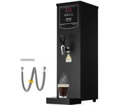 Vevor calentador de agua eléctrico comercial 15l, 2500w 50l/h, tubo calefactor de acero inoxidable, calentamiento gradual y rápido, adecuado café y té