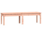 Banco de jardín muebles de exterior para terraza terraza de 2 plazas 159,5 x 44 x 45 cm madera maciza de abeto douglas 02_0011767