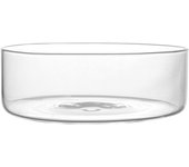 2x h&h nuovola vasos de vidrio borosilicato cm 24x7h