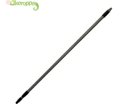 Palo mango telescópico, mango para fregona, escoba y mopa, extensible, fácil almacenado, de 1 a 2 metros - keroppa