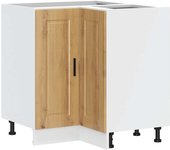 Mueble bajo esquina de cocina | armario de cocina porto madera reconstituida cfw168897
