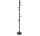 Versa ruan perchero de pie de estilo minimalista, negro, 173x28x28cm