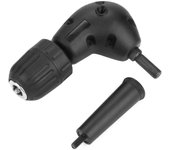 Adaptador de ángulo recto de 3/8 accesorio de taladro eléctrico portabrocas sin llave de 90 grados para espacios reducidos y áreas compactas