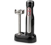 Batidora de mano - 100 w - sjusted de velocidad: 1 ajuste de velocidad - negro / plata