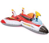 Intex - avión hinchable con pistola de agua - 117 x 117 cm - rojo