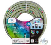 Manguera de jardín nts grey 25mm, 25 metros, 5 capas anti-uv | manguera riego | resistente al sol