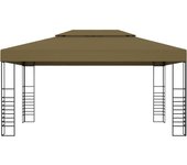 Cenador gris taupe 3x4 m 180 g/m2