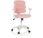 Silla giratoria para niños kid ergolino w rosa hjh office