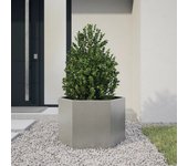 Jardinera hexagonal 69x60x45 cm acero inoxidable