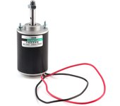 Minimotor eléctrico con escobillas de cc, imán permanente, alta velocidad y bajo nivel de ruido, 30 w, máquina de algodón de azúcar, molinillo (24 v