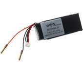 Vhbw batería recargable compatible con syma round jack ds24, x8c, x8w dron, multicóptero, cuadricóptero (2000 mah, 7,4 v, polímero de litio)