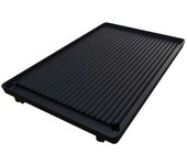 Plancha barbacoa de hierro fundido esmaltado 44 x 40 x 2 h cm - versión grill ds