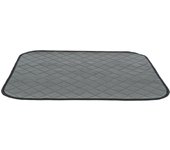 Alfombra higiénica de lavado de pañales trixie - 60 x 60 cm - gris - para perros