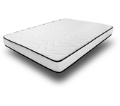 Colchón de espuma confort - 140x200cm - espuma 25kg/m³ - 18 cm