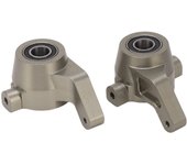 Copas de dirección rc de aleación de aluminio de repuesto para trineo 1/8 camión 2 piezas (color a su elección)