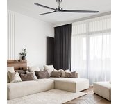 Ventilador de techo boreas 200 negro