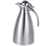Cafetera, tetera de acero inoxidable duradera con aislamiento, gran capacidad, doble