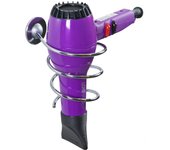 Soporte secador de pared cromado