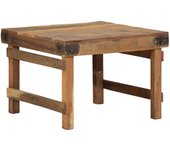 Vidaxl mesa de café 55x60x40 cm madera sólida recuperada