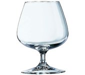 Caja 6 copas coñac vidrio arcoroc degustacion 41cl - transparente